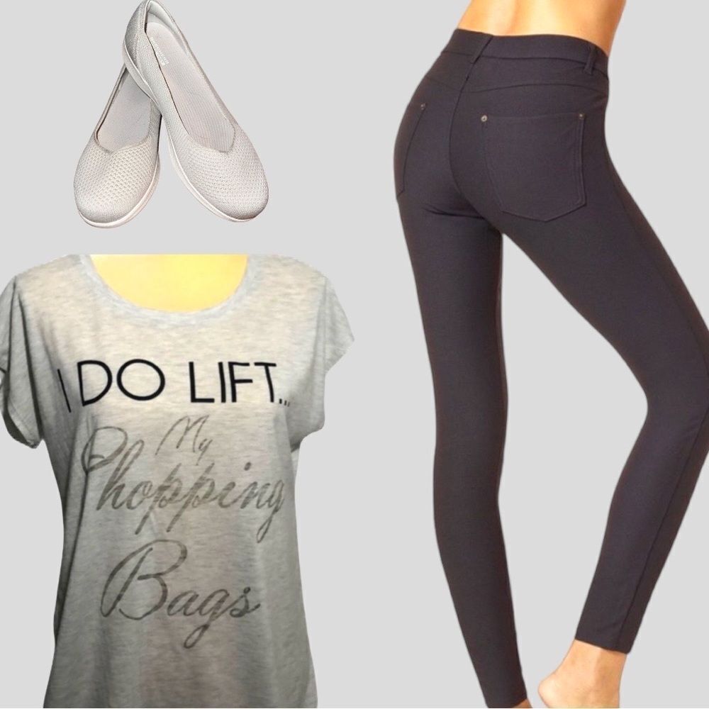 Style&co. Light gray T-shirt